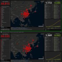 Zahl der Toten und Infizierten des Coronavirus sind schlagartig angestiegen