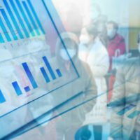 Gewinner und Verlierer während des Ausbruchs des Coronavirus