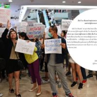 Die Verkäufer in der MBK Mall in Bangkok fordern Mietsenkung, da die Kunden ausbleiben