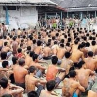 Tausende von Gefangenen wurden freigelassen, um das Gedränge in den Gefängnissen zu erleichtern