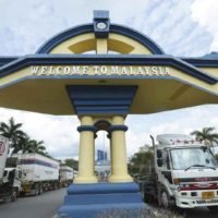 Grenzübergang Padang Besar im Bezirk Sadao wegen sechs neuer Coronavirus Fälle geschlossen