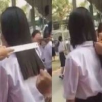 Thailändische Schulmädchen und Jungen können ihre Haare wieder lang tragen