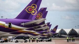 Thai Airways versucht seine Flugzeuge vor einer Beschlagnahme zu schützen