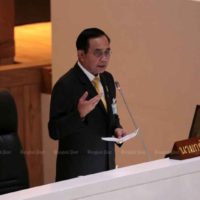 Prayuth verteidigt das Waffenbudget für die Streitkräfte