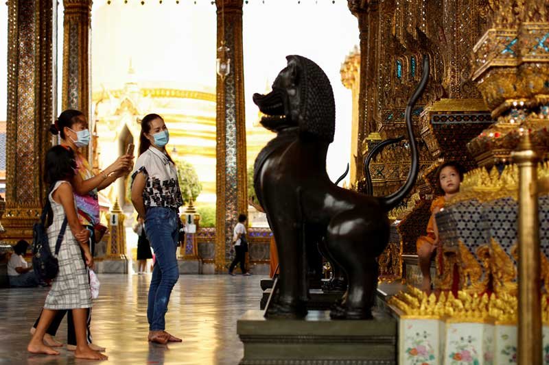 Die Ankünfte thailändischer Touristen fallen von Januar bis Juli um 71 % gegenüber dem Vorjahr