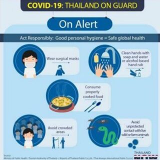 Zwei in Thailand gelandete Europäer haben COVID-19 und befinden sich in Quarantäne