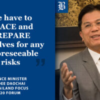 Finanzminister - Die wirtschaftlichen Grundlagen Thailands sind angesichts der Pandemie noch immer solide