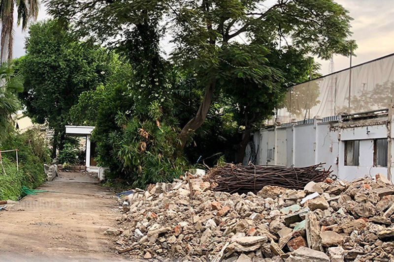 Die legendäre Residenz von Si Sao Thewes wird abgerissen
