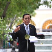 Prayuth behauptet, dass der Protest zu einer 2. Welle des Virusausbruchs führen könnte