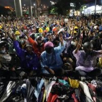 Die Proteste enden an drei Orten friedlich