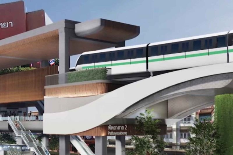 Die Pläne der Stadtbahn von Pattaya nehmen langsam Gestalt an