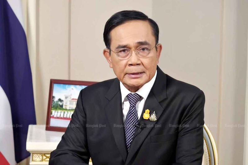 Premierminister Prayuth bietet das Ende des Notfalls an