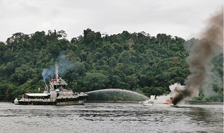 5 Personen verletzt, nachdem der Motor auf einem Phang Nga Schnellboot explodiert