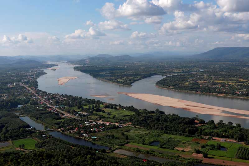 China teilt den Nachbarn des Mekong mit, dass es Wasser zurückhält