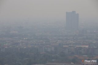 In 60 Gebieten Bangkoks und seiner Vororte wurde übermäßiger PM 2,5 Staub festgestellt