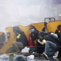 Tausende Polizeibeamte sind an diesem Wochenende in Bereitschaft