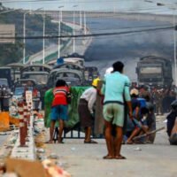 Myanmar erklärt nach dem tödlichen Tag das Kriegsrecht in den Townships von Yangon