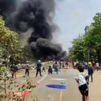 Myanmars Militär kündigte die Aussetzung der Militäroperationen für einen Monat an