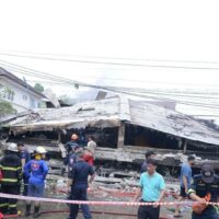 Vier Retter unter fünf Toten beim Einsturz des Gebäudes in Bangkok