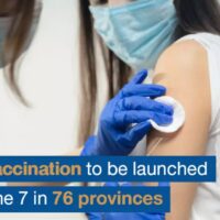 Die Massenimpfung soll ab dem 7. Juni in 76 Provinzen eingeleitet werden