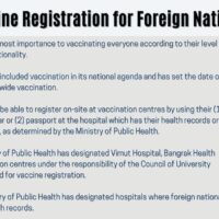 Ab dem 7. Juni beginnt die Covid-19 Impfregistrierung für Ausländer
