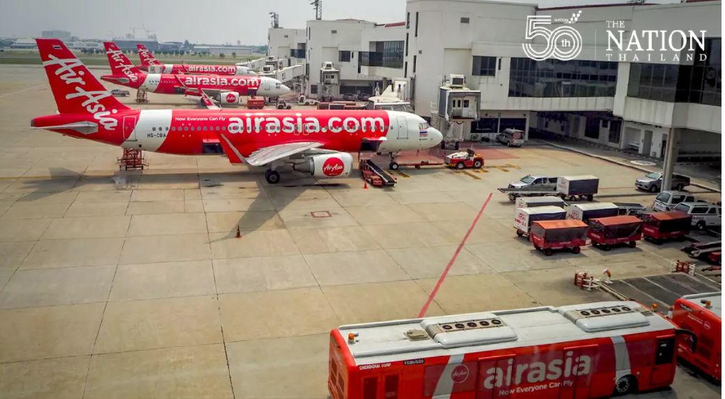Thai AirAsia setzt seine Flüge auf 21 Strecken aus