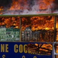 Thailand verbrennt die größte Menge Drogen, die in der Geschichte des Königreichs auf einmal verbrannt wurde