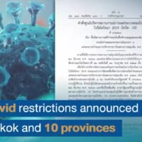Neue Covid-19 Beschränkungen für Bangkok und 10 Provinzen angekündigt