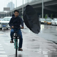 Flüge gestrichen und Schulen geschlossen, als Peking vom Sturm heimgesucht wurde