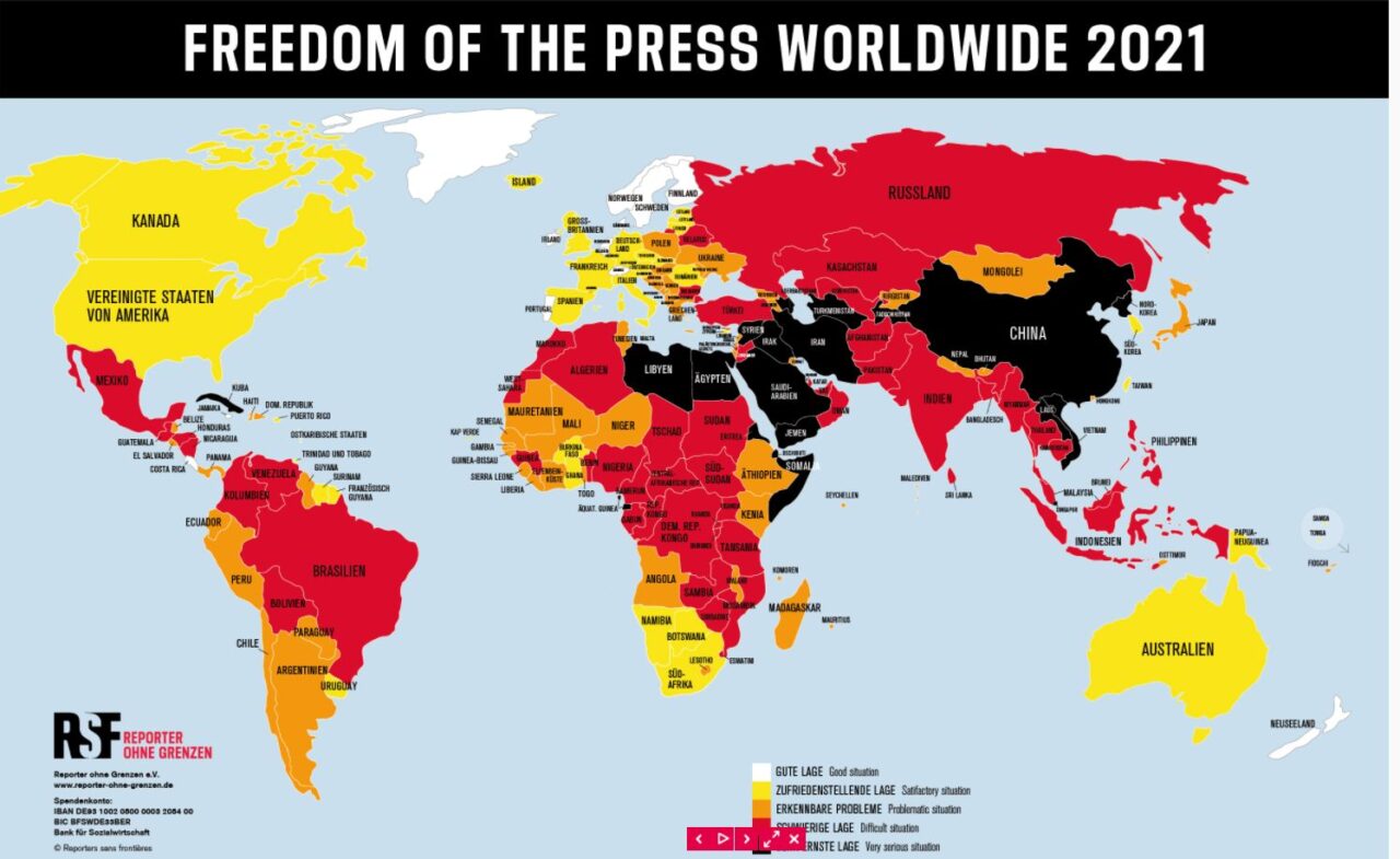 Neue Beschränkungen beeinträchtigen die Pressefreiheit