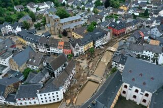 Westdeutschland hat die brutalsten Auswirkungen der Sintflut erlitten, von der auch Belgien, Luxemburg und die Niederlande heimgesucht wurden.