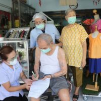 Die Covid-19 Infektionsrate ist in Chon Buri erneut gesunken