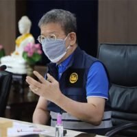 Unterstützung für den Gouverneur von Samut Sakhon