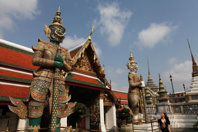 Bangkok ist die Heimat des Wat Phra Kaeo, der den Smaragd-Buddha beherbergt