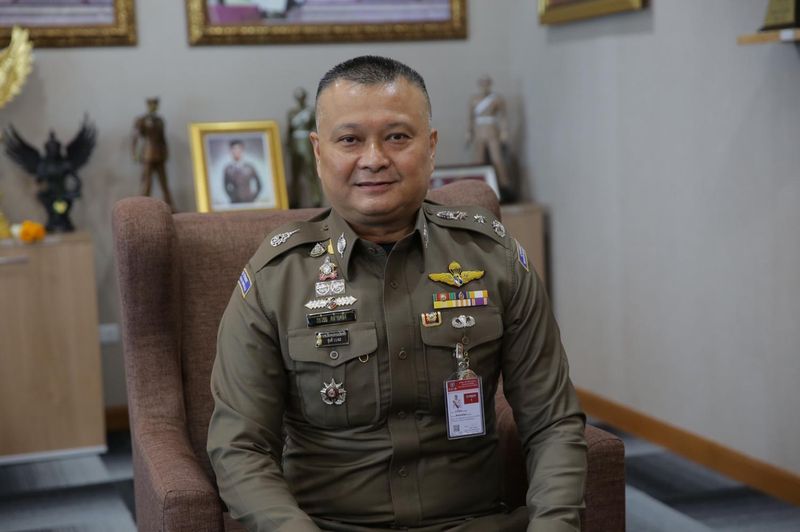 Der Kommissar des Cyber Crime Investigation Bureau (CCIB), Pol Lt Gen Kornchai Klaiklung