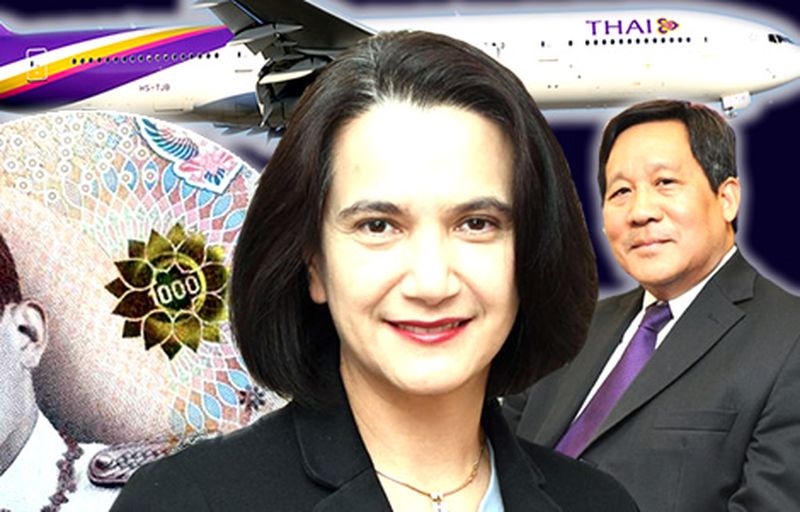 Thai Airways 25 Milliarden Finanzierungsantrag aus Staatskassen von einem hochrangigen Schuldenbeamten zurückgewiesen