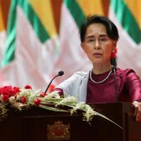 Die seit dem Militärputsch inhaftierte Myanmars gestürzte zivile Führerin Aung San Suu Kyi, 76, sieht sich nun einer Reihe von Anklagen gegenüber