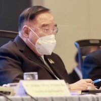 General Prawit wurde am Montag ohne Gegenstimme als Präsident des Nationalen Olympischen Komitees von Thailand (NOCT) wiedergewählt