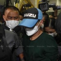 Polizei Oberst Thitisan Utthanaphon, ehemaliger Chef der Polizeistation Muang Nakhon Sawan,wurde am 26. August in der Abteilung für Verbrechensbekämpfung in Bangkok in Gewahrsam genommen