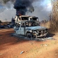 Dieses Handout Bild der Karenni Nationalities Defense Force (KNDF), das am 25. Dezember 2021 aufgenommen und veröffentlicht wurde