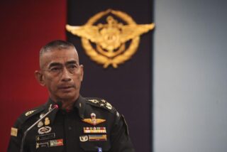 General Chalermpol Srisawat, der Chef der thailändischen Verteidigungskräfte