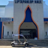 Das Feldkrankenhaus in der Liptapanlop Hall in Nakhon Ratchasima wurde am Freitag nach einem plötzlichen Anstieg der Zahl der Covid-19 Fälle in der Provinz wiedereröffnet.