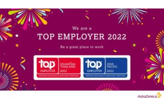 AstraZeneca Thailand als Top Employer 2022 in Thailand und Asien-Pazifik zertifiziert