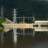 Die Übertragungsleitung des Wasserkraftwerks Xayaburi zu den Stromverbrauchern