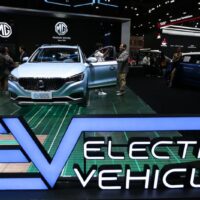 EVs werden auf einer Bangkok International Motor Show präsentiert