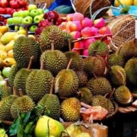 Thailand produziert massenhaft sein eigenes frisches Obst und Gemüse