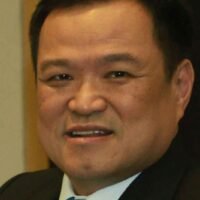 der stellvertretende Ministerpräsident und Gesundheitsminister Anutin Charnvirakul in seiner Eigenschaft als Parteivorsitzender.