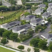 Eine künstlerische Darstellung eines einzelnen Einfamilienhausprojekts. Es wird erwartet, dass sich die Wohnungsnachfrage verbessert, da das Verbrauchervertrauen wieder ansteigt.