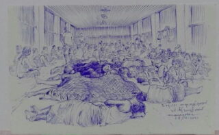 Geschmuggelte Skizzen bieten Einblicke in das raue Gefängnis von Myanmar_02