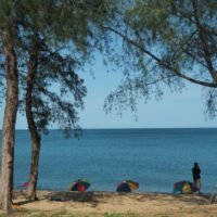 Thung Pradu im Bezirk Thap Sakae in Prachuap Khiri Khan ist berühmt für Sandbäder und Küstenlandschaften.